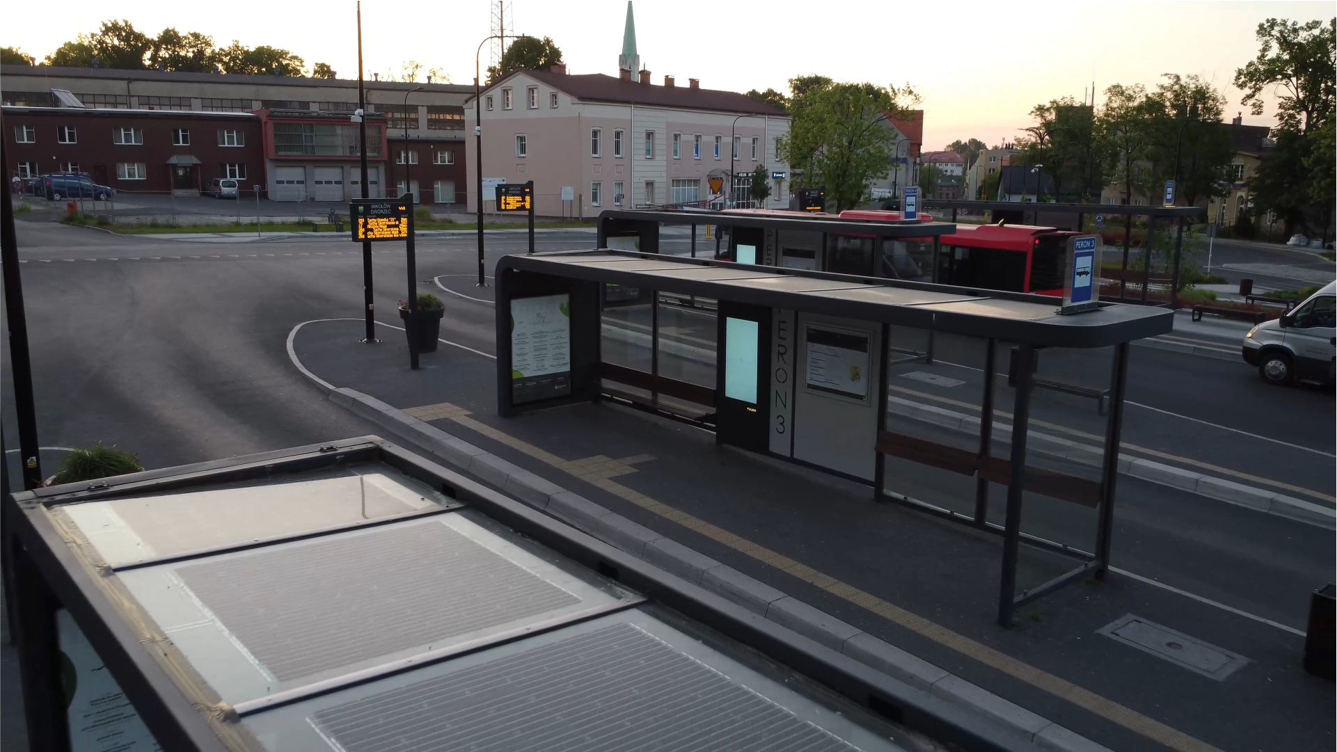 Smart Fulco System bus stops in Mikołów.